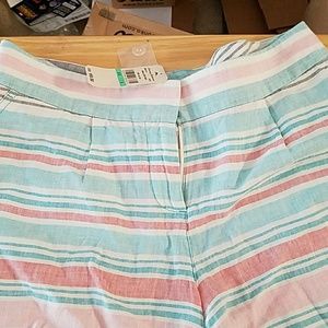 Tommy bahama linen shorts size 8